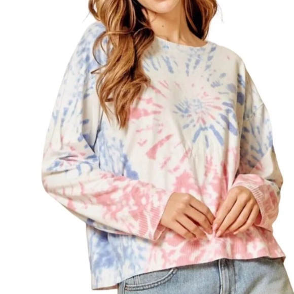 Andree by Unit tie dye sweater - Picture 1 of 7